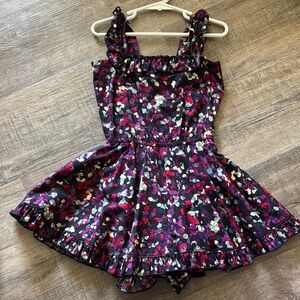 Floral Kids Dress - Multicolor